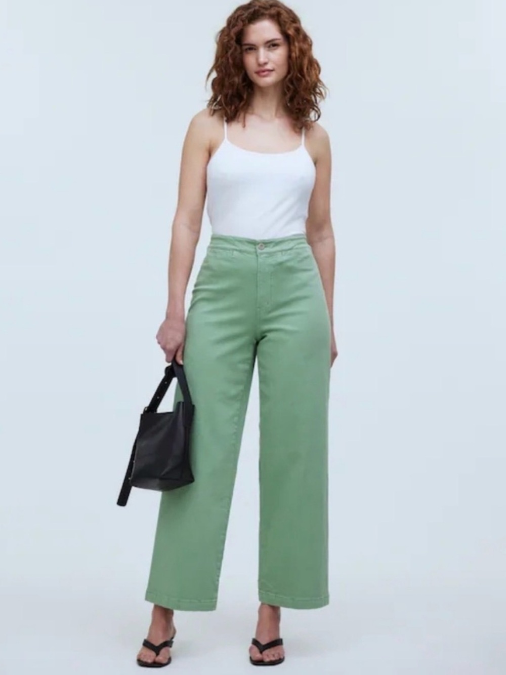 Madewell Curvy Emmett Wide Leg Jeans